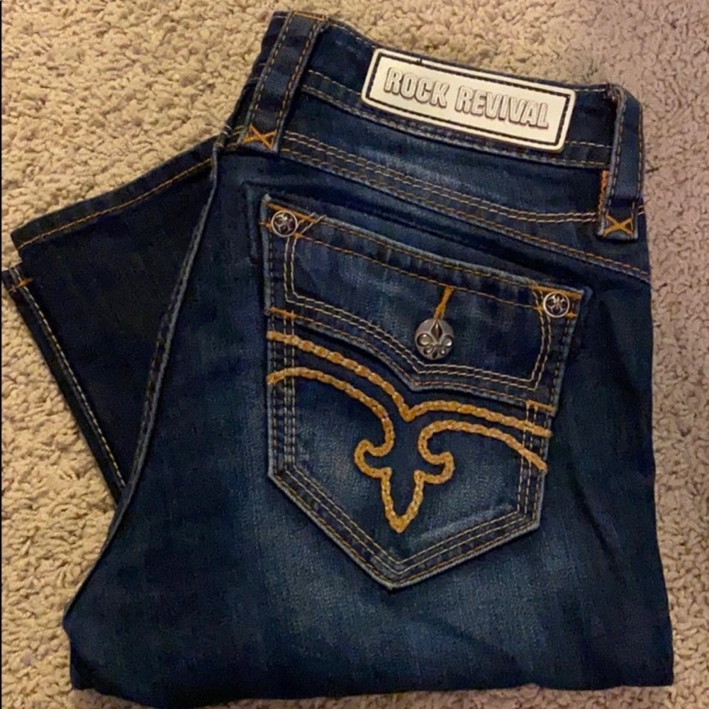ROCK REVIVAL Calli Skinny Size 27 X 34